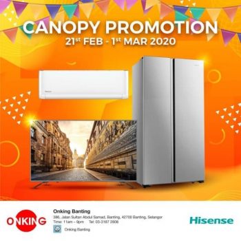 Hisense-Canopy-Promotion-350x350 - Electronics & Computers Home Appliances Kitchen Appliances Promotions & Freebies Selangor 