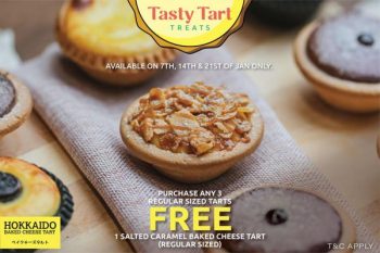 Hokkaido-Baked-Cheese-Tart-Tuesday-Promotion-350x233 - Beverages Food , Restaurant & Pub Johor Kedah Kelantan Kuala Lumpur Melaka Negeri Sembilan Pahang Penang Perak Perlis Promotions & Freebies Putrajaya Sabah Sarawak Selangor Terengganu 