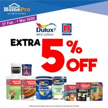 HomePro-Dulux-Nippon-Paint-Promotion-1-350x350 - Building Materials Home & Garden & Tools Home Decor Johor Kuala Lumpur Melaka Penang Perak Promotions & Freebies Putrajaya Selangor 