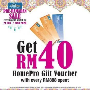HomePro-Pre-Ramadan-Sale-at-Summit-USJ-1-350x350 - Furniture Home & Garden & Tools Malaysia Sales Others Selangor 