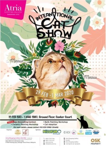 International-Cat-Show-at-Atria-Shopping-Gallery-350x491 - Events & Fairs Others Selangor 