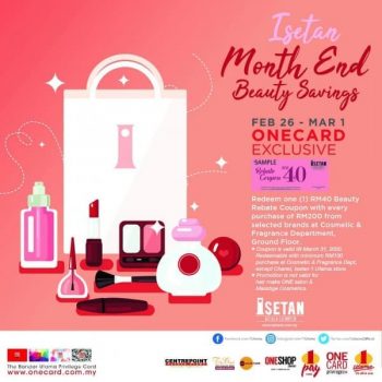 Isetan-Month-End-Beauty-Savings-Promo-350x350 - Beauty & Health Cosmetics Kuala Lumpur Personal Care Promotions & Freebies Selangor Skincare Supermarket & Hypermarket 