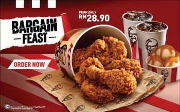 KFC-Bargain-Feast-Promotion-350x219 - Beverages Food , Restaurant & Pub Johor Kedah Kelantan Kuala Lumpur Melaka Negeri Sembilan Pahang Penang Perak Perlis Promotions & Freebies Putrajaya Sabah Sarawak Selangor Terengganu 