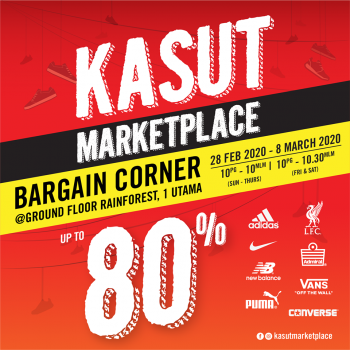 Kasut-Marketplace-Clearance-Sale-350x350 - Fashion Accessories Fashion Lifestyle & Department Store Footwear Selangor Sportswear Warehouse Sale & Clearance in Malaysia 