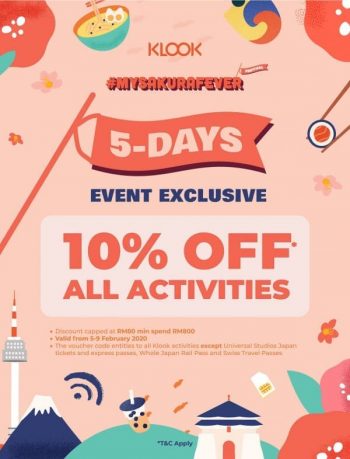 Klook-Sakura-Fever-Festival-350x459 - Events & Fairs Kuala Lumpur Others Selangor 