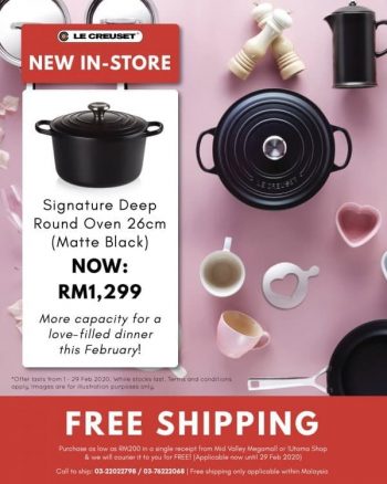 Le-Creuset-Special-Promotion-1-350x438 - Home & Garden & Tools Kitchenware Kuala Lumpur Promotions & Freebies Selangor 