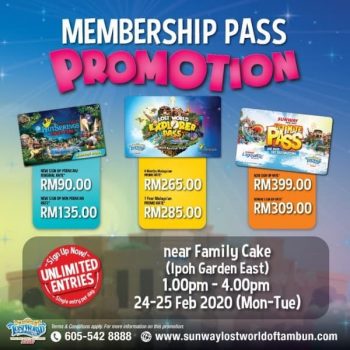 Lost-World-Of-Tambun-Membership-Pass-Promotion-350x350 - Perak Promotions & Freebies Sports,Leisure & Travel Theme Parks 