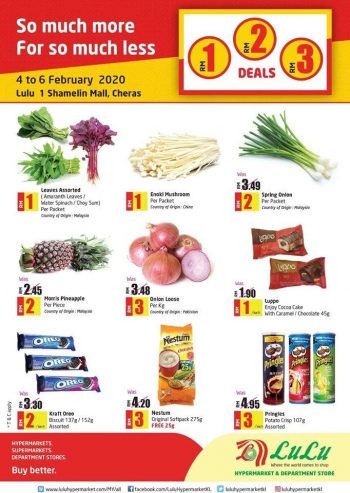 LuLu-1-2-3-Promotion-at-1-Shamelin-Cheras-350x493 - Kuala Lumpur Promotions & Freebies Selangor Supermarket & Hypermarket 