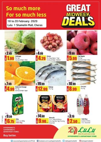 LuLu-Great-Midweek-Deals-Promotion-at-1-Shamelin-Cheras-1-350x493 - Kuala Lumpur Promotions & Freebies Selangor Supermarket & Hypermarket 