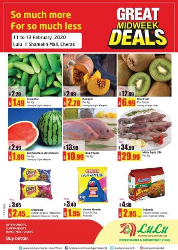 LuLu-Great-Midweek-Deals-Promotion-at-1-Shamelin-Cheras-350x492 - Kuala Lumpur Promotions & Freebies Selangor Supermarket & Hypermarket 