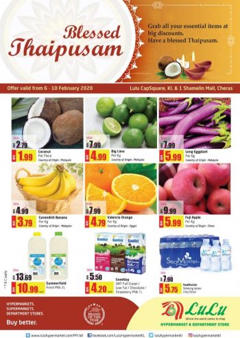 LuLu-Hypermarket-Thaipusam-Promotion-350x492 - Kuala Lumpur Promotions & Freebies Selangor Supermarket & Hypermarket 