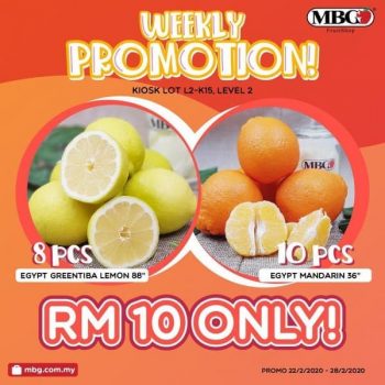 MBG-Fruit-Shop-Weekly-Promotion-at-Cheras-LeisureMall-350x350 - Kuala Lumpur Promotions & Freebies Selangor Supermarket & Hypermarket 