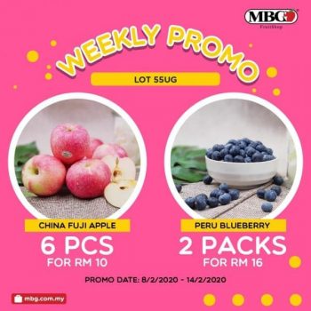 MBG-Fruit-Shop-Weekly-Promotion-at-Publika-350x350 - Beverages Food , Restaurant & Pub Kuala Lumpur Promotions & Freebies Selangor 