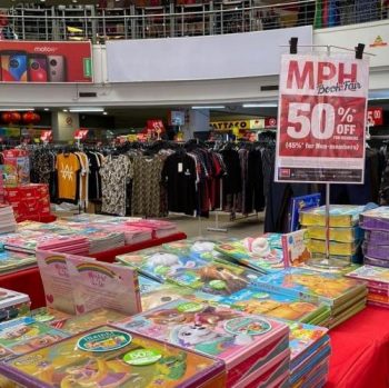 MPH-Book-Fair-Sale-at-Pacific-Megamall-Penang-350x349 - Books & Magazines Malaysia Sales Penang Stationery 