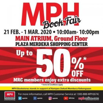 MPH-Book-Fair-Sale-at-Plaza-Merdeka-350x350 - Books & Magazines Malaysia Sales Sarawak Stationery 