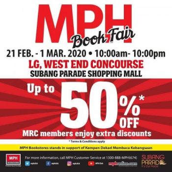 MPH-Book-Fair-Sale-at-Subang-Parade-350x350 - Books & Magazines Malaysia Sales Selangor Stationery 