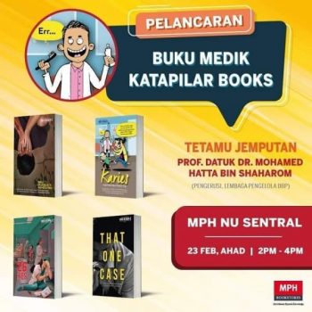 MPH-Bookstores-Buku-Medik-Katapilar-Books-Launch-at-NU-Sentral-350x350 - Books & Magazines Events & Fairs Kuala Lumpur Selangor Stationery 