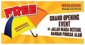 MR-DIY-Opening-Promotion-at-Jalan-Niaga-Bestari-Bandar-Puncak-Alam-1-350x186 - Home & Garden & Tools Others Promotions & Freebies Safety Tools & DIY Tools Selangor 