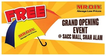 MR-DIY-Opening-Promotion-at-SACC-Mall-Shah-Alam-350x186 - Home & Garden & Tools Others Promotions & Freebies Safety Tools & DIY Tools Selangor 
