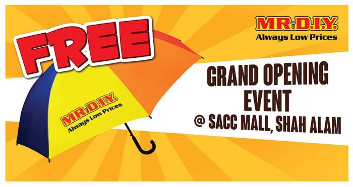 22-23 Feb 2020: MR DIY Opening Promotion at SACC Mall ...