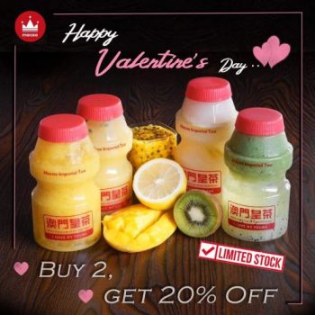 Macao-Imperial-Tea-Valentine’s-Day-Promo-350x350 - Beverages Food , Restaurant & Pub Promotions & Freebies Sarawak 