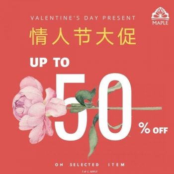 Maple-Valentines-Day-Sale-at-Vivacity-Megamall-350x350 - Malaysia Sales Others Sarawak 