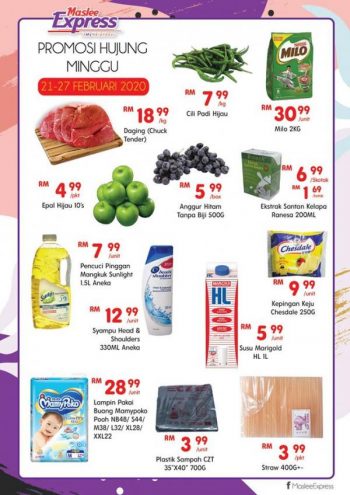 Maslee-Weekend-Promotion-3-350x495 - Johor Promotions & Freebies Supermarket & Hypermarket 