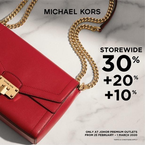 25 Feb-1 Mar 2020: Michael Kors Special Sale Promotion at Johor Premium  Outlets 