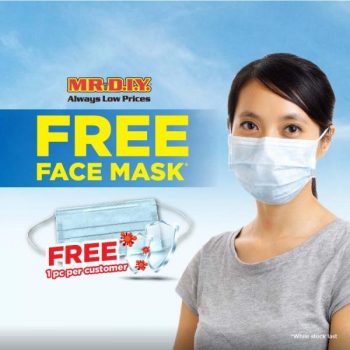 Mr-Diy-Free-Face-Mask-Promotion-350x350 - Home & Garden & Tools Johor Kedah Kelantan Kuala Lumpur Melaka Nationwide Negeri Sembilan Others Pahang Penang Perak Perlis Promotions & Freebies Putrajaya Sabah Safety Tools & DIY Tools Sarawak Selangor Terengganu 