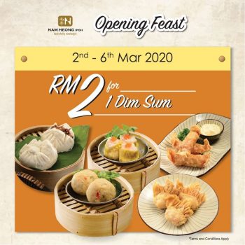 Nam-Heong-Main-Course-Dim-Sum-Opening-Promotion-at-Sunway-Pyramid-2-1-350x350 - Beverages Food , Restaurant & Pub Promotions & Freebies Sarawak 