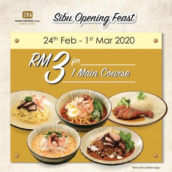 Nam-Heong-Main-Course-RM2-Dim-Sum-Opening-Promotion-350x350 - Beverages Food , Restaurant & Pub Promotions & Freebies Sarawak 