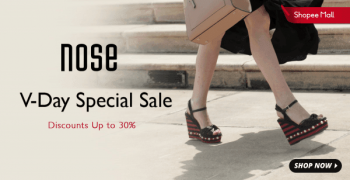 Nose-V-Day-Special-Sale-at-Shopee-350x180 - Fashion Lifestyle & Department Store Footwear Johor Kedah Kelantan Kuala Lumpur Malaysia Sales Melaka Negeri Sembilan Online Store Pahang Penang Perak Perlis Putrajaya Sabah Sarawak Selangor Terengganu 