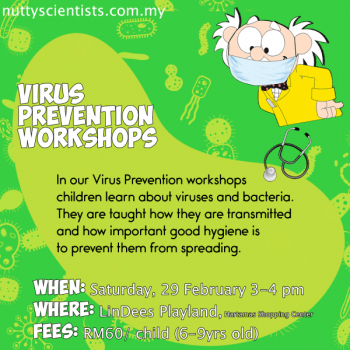 Nutty-Scientists-Virus-Prevention-Workshop-350x350 - Events & Fairs Kuala Lumpur Others Selangor 