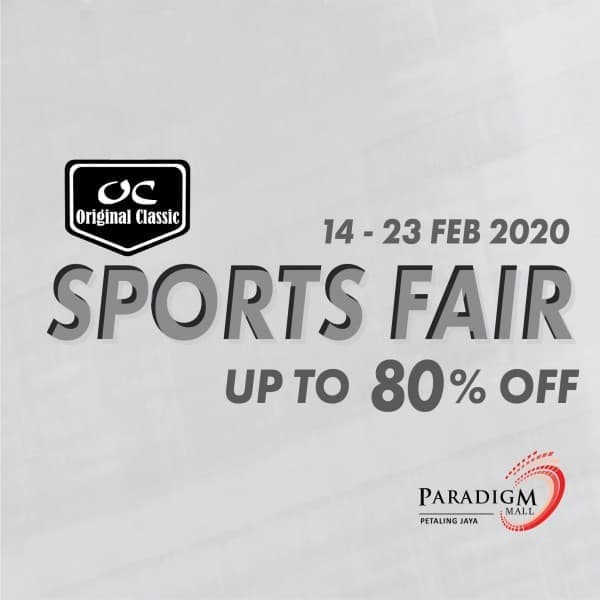 14-23 Feb 2020: Original Classic Sports Fair at Paradigm ...