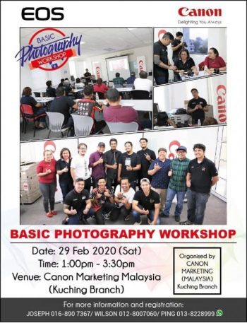 PC-Image-Basic-Photography-Workshop-350x457 - Cameras Electronics & Computers Events & Fairs Others Sarawak 