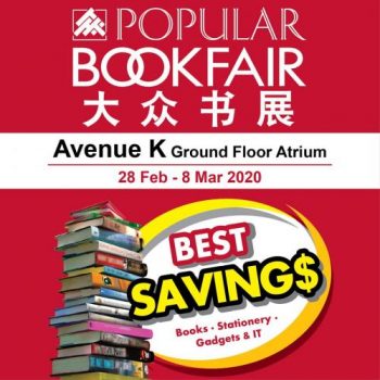 POPULAR-Book-Fair-Sale-at-Avenue-K-350x350 - Books & Magazines Kuala Lumpur Malaysia Sales Selangor Stationery 