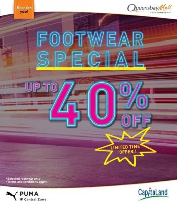 PUMA-Special-Promotion-at-Queensbay-Mall-350x403 - Fashion Lifestyle & Department Store Footwear Penang Promotions & Freebies 