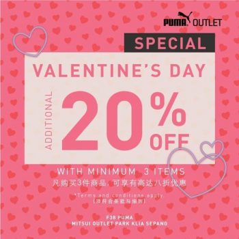 PUMA-Valentine-Day-Special-Promotion-at-Mitsui-Outlet-Park-350x350 - Apparels Fashion Accessories Fashion Lifestyle & Department Store Promotions & Freebies Selangor 