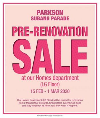 Parkson-Pre-Renovation-Sale-at-Subang-Parade-1-350x415 - Selangor Supermarket & Hypermarket Warehouse Sale & Clearance in Malaysia 
