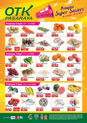 Pasaraya-OTK-Super-Savers-Promotion-350x495 - Kuala Lumpur Promotions & Freebies Selangor Supermarket & Hypermarket 