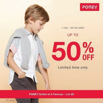 Poney-Special-Promotion-at-Freeport-AFamosa-Outlet-350x350 - Baby & Kids & Toys Children Fashion Melaka Promotions & Freebies 