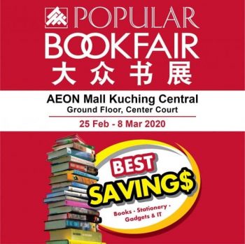 Popular-Book-Fair-350x349 - Books & Magazines Events & Fairs Sarawak Stationery 