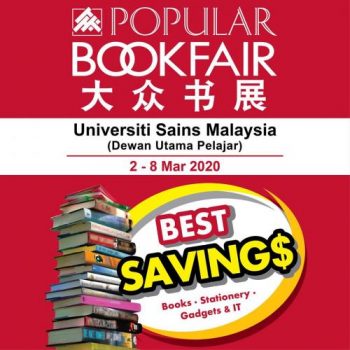 Popular-Book-Fair-Sale-at-Universiti-Sains-Malaysia-350x350 - Books & Magazines Malaysia Sales Penang Stationery 