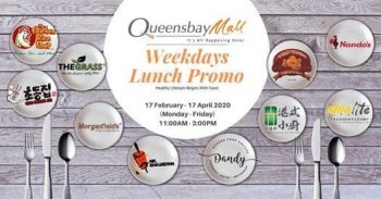 Queensbay-Mall-Weekdays-Lunch-Promo-350x183 - Beverages Food , Restaurant & Pub Others Penang Promotions & Freebies 