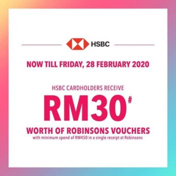 Robinsons-HSBC-Promotion-350x350 - Kuala Lumpur Others Promotions & Freebies Selangor 
