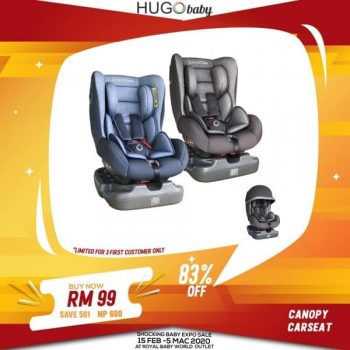 Royal-Kiddy-Hugo-Baby-Shocking-Baby-Expo-Sale-at-Royal-Baby-World-350x350 - Baby & Kids & Parenting Babycare Malaysia Sales Selangor 