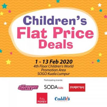 SOGO-Childrens-Flat-Price-Deals-Sale-350x350 - Baby & Kids & Parenting Children Fashion Kuala Lumpur Malaysia Sales Selangor Supermarket & Hypermarket 