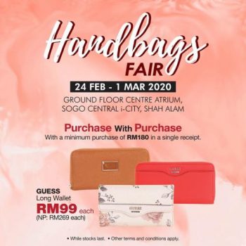 SOGO-Handbags-Fair-Sale-350x350 - Fashion Accessories Fashion Lifestyle & Department Store Handbags Malaysia Sales Selangor Supermarket & Hypermarket 
