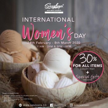 Sangkaya-International-Womens-Day-Promotion-350x350 - Beverages Food , Restaurant & Pub Ice Cream Johor Promotions & Freebies 