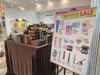Shizens-Clearance-Sale-at-Isetan-KLCC-350x262 - Beauty & Health Cosmetics Kuala Lumpur Personal Care Selangor Warehouse Sale & Clearance in Malaysia 